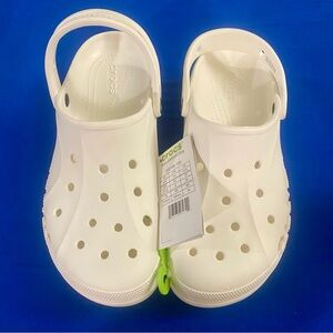 CROCS Women’s Baya Platform Clog NWT White 10 #2004